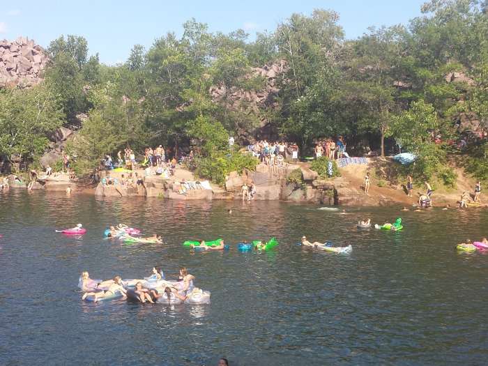 Young women injured in rock fall, cliff jumping incidents at Quarry