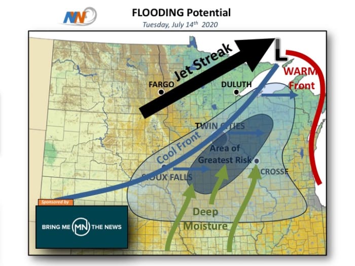 Parts of Minnesota upgraded to enhanced risk of severe storms Monday ...