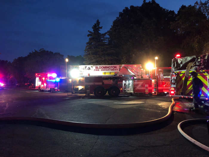 House catches fire after suspected DUI crash in Bloomington Bring Me