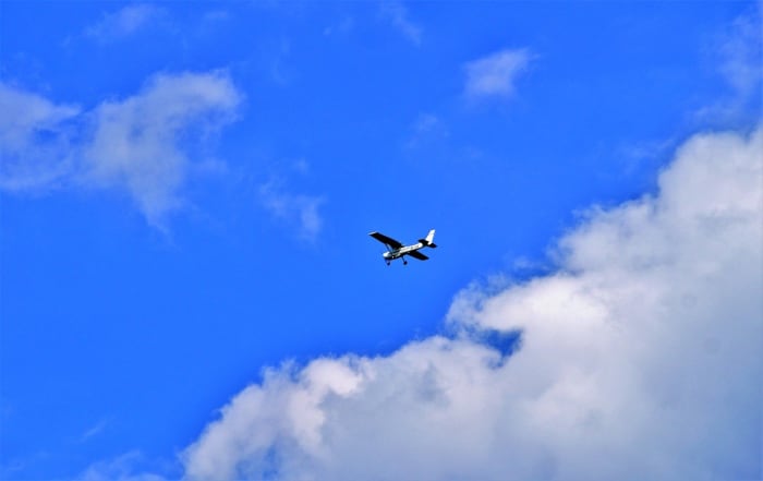 This is a royalty-free stock image of a small aircraft. Please do not email to tell us it's not the same type of plane as the one in the story.