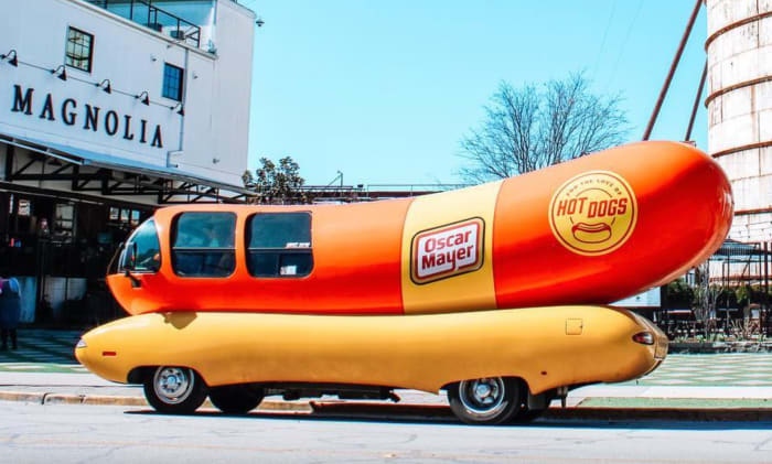 It's at this point where we're like, "Huh, so my chosen career is writing about hot dog vehicles ... interesting."