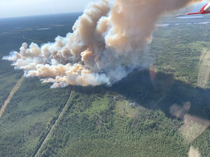 Greenwood wildfire