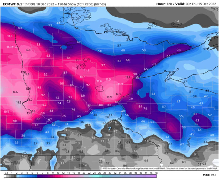 Winter storm with 'impressive' snow potential still on track for