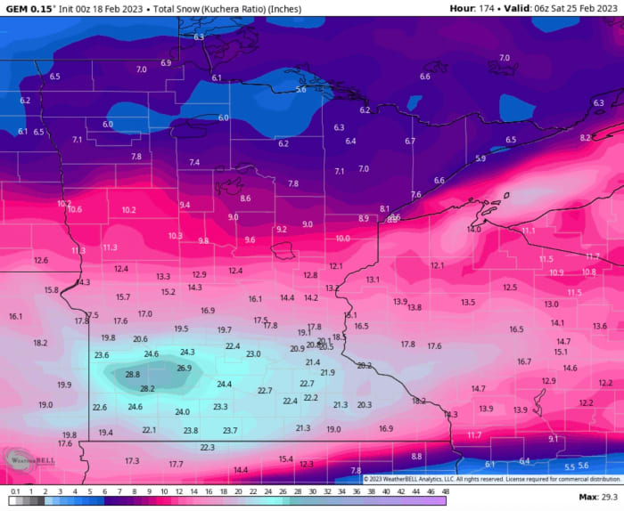 Minnesota weather Storm likely to bring 'significant' plowable snow