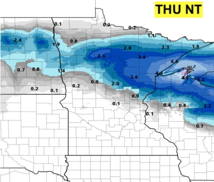 Minnesota weather Snow will fall fast and hard, but totals tough to