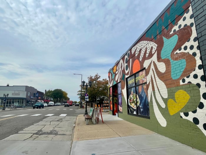 Sweetgreen under construction on the corner of Grand Avenue and S. Grotto Street in St. Paul on Tuesday, Oct. 4. Photo by Christine Schuster | Bring Me The News.