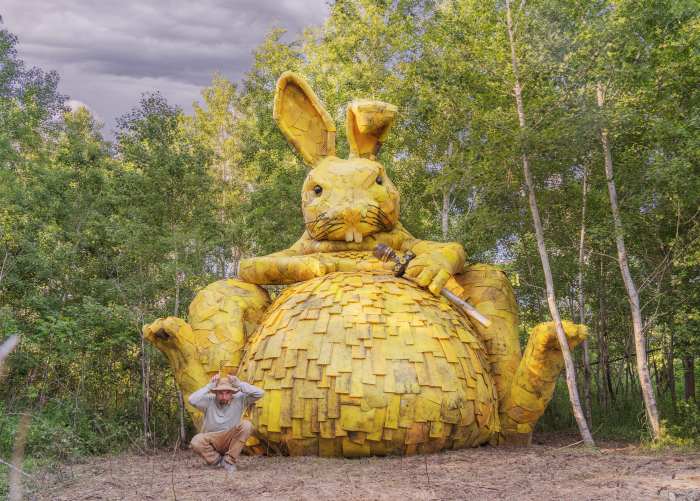 Thomas Dambo's massive, whimsical trolls have invaded Detroit Lakes ...