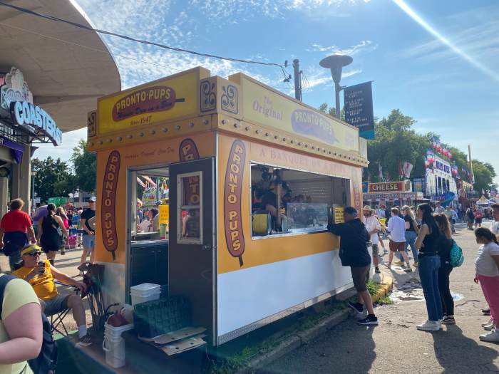 A State Fair firsttimer answers the question Pronto Pup or Corn Dog