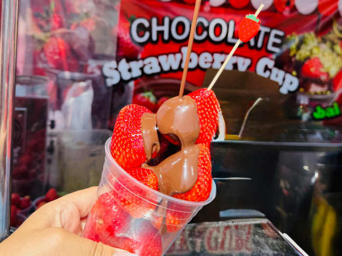 Chocolate Strawberry Cup