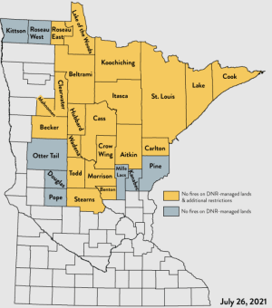 7 counties added to Minnesota DNR's campfire burning ban - Bring Me The ...