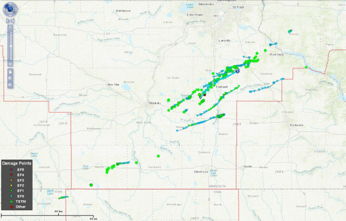 There were 16 tornadoes in Minnesota's outbreak on September 20 - Bring ...