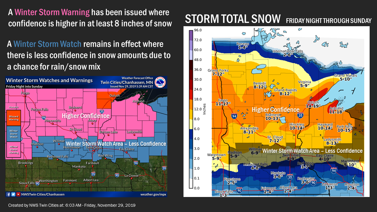 Twin Cities added to winter storm warning as large system targets ...