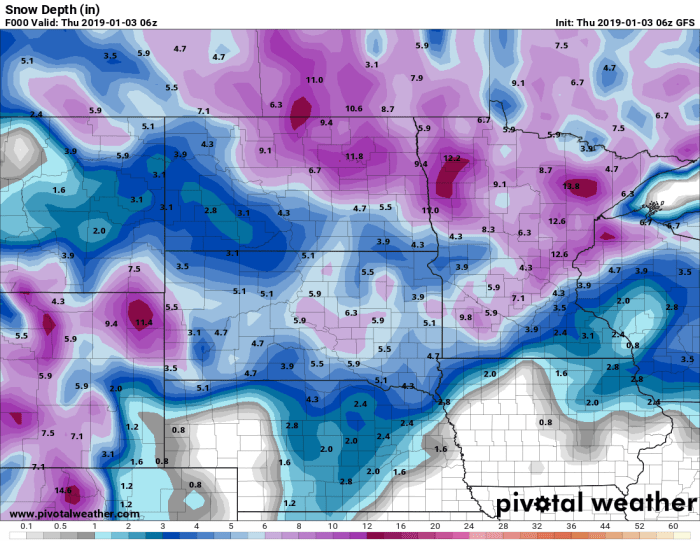 Too warm for snow in the Twin Cities again? Next chance is Sunday night