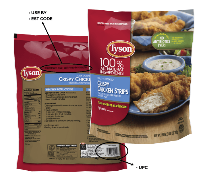 Tyson recalls frozen chicken strips after people found metal in them