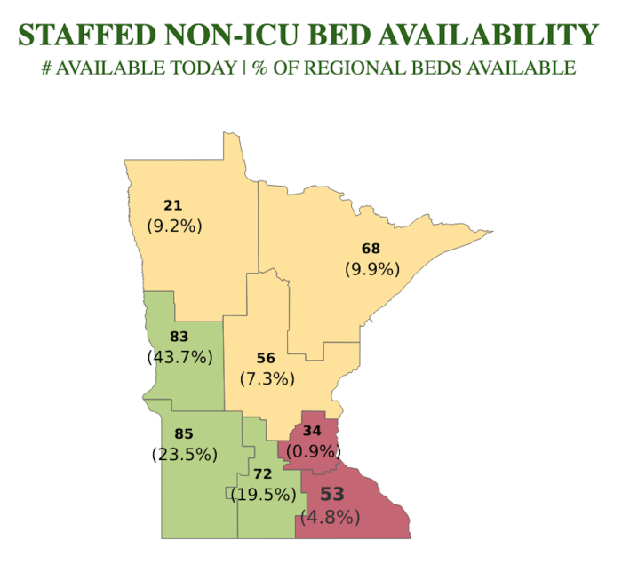 Minnesota hospitals are experiencing a 'capacity crisis' amid COVID19