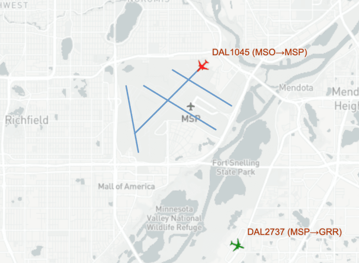 Strong winds force 'unusual runway use' at MSP Airport Bring Me The News