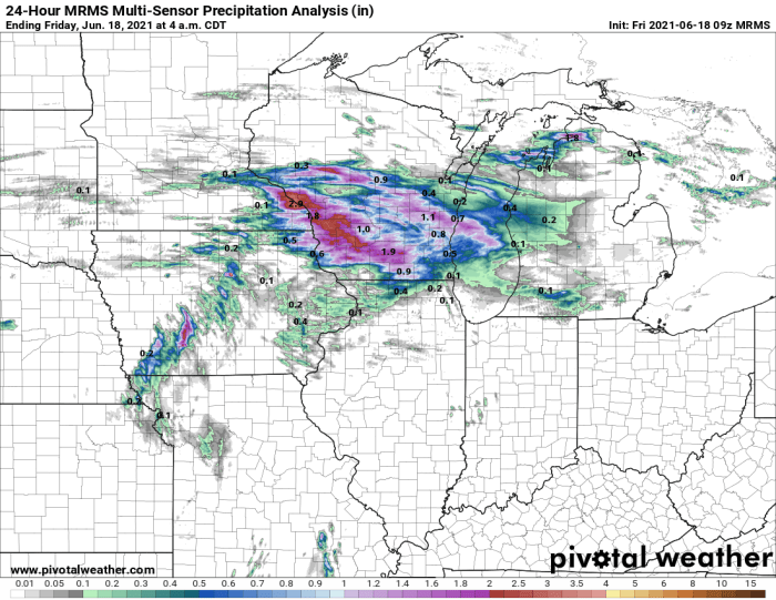 Storm reports Hail the size of tennis balls, baseballs hammered