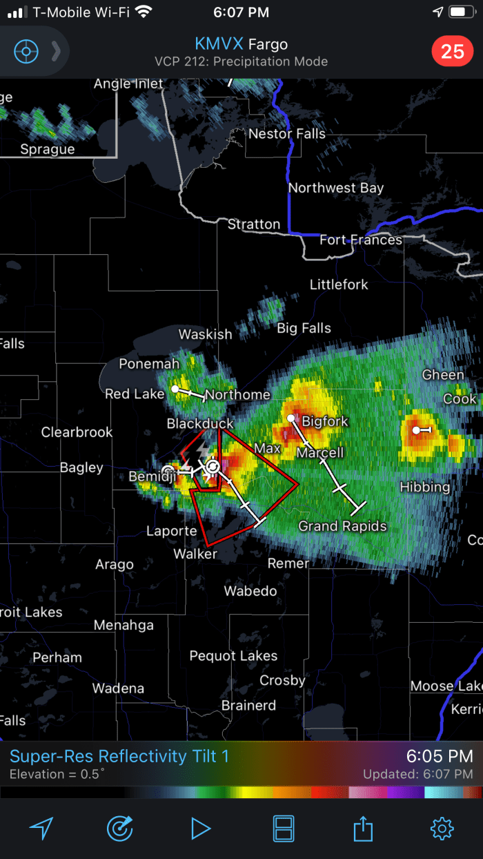 Severe thunderstorm watch issued 'Giant hail,' 80 mph winds, tornadoes