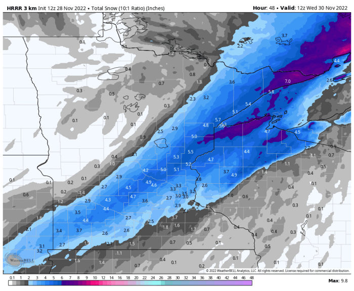 Tuesday storm to dump plowable snow in Minnesota Bring Me The News