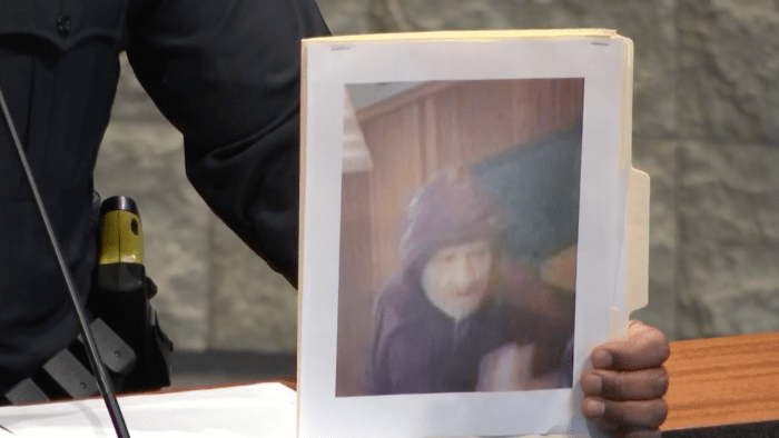 Surveillance footage from inside Cô Tu' Oriental Cuisine allegedly shows Aaron Le wearing a face mask to conceal his identity. Courtesy of Bloomington Police Department.