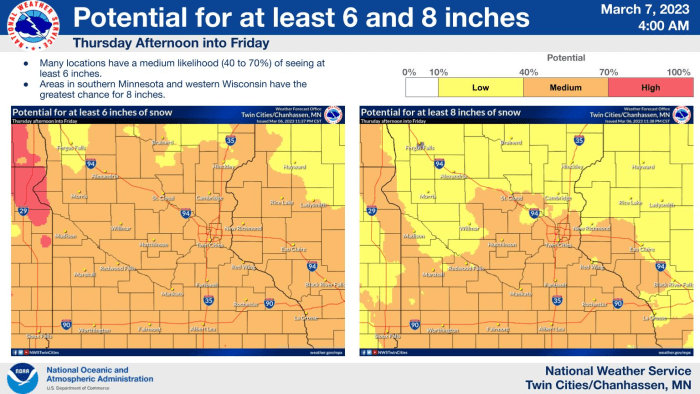 Minnesota Weather: Winter Storm Watch Ahead Of Thursday-Friday ...