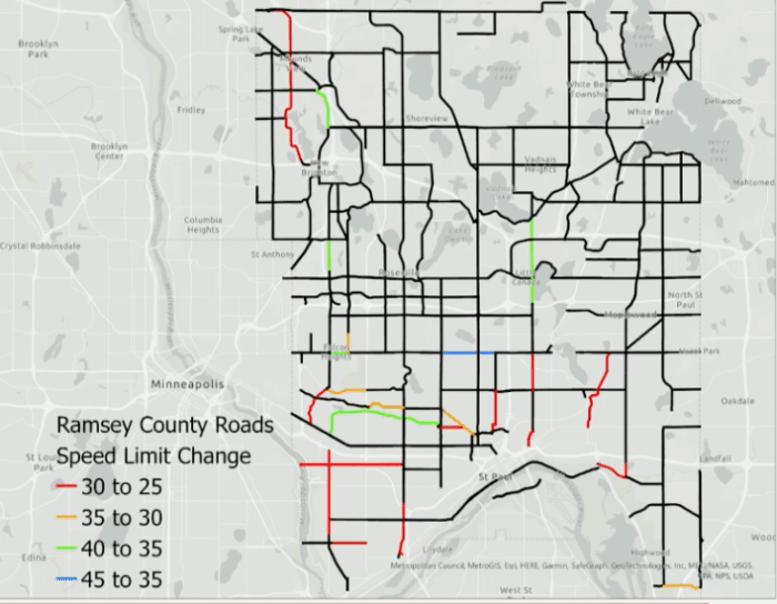 Ramsey County To Lower Speed Limits On Over 30 Road Sections With Bike ramsey-county-to-lower-speed-limits-on-over-30-road-sections-with-bike