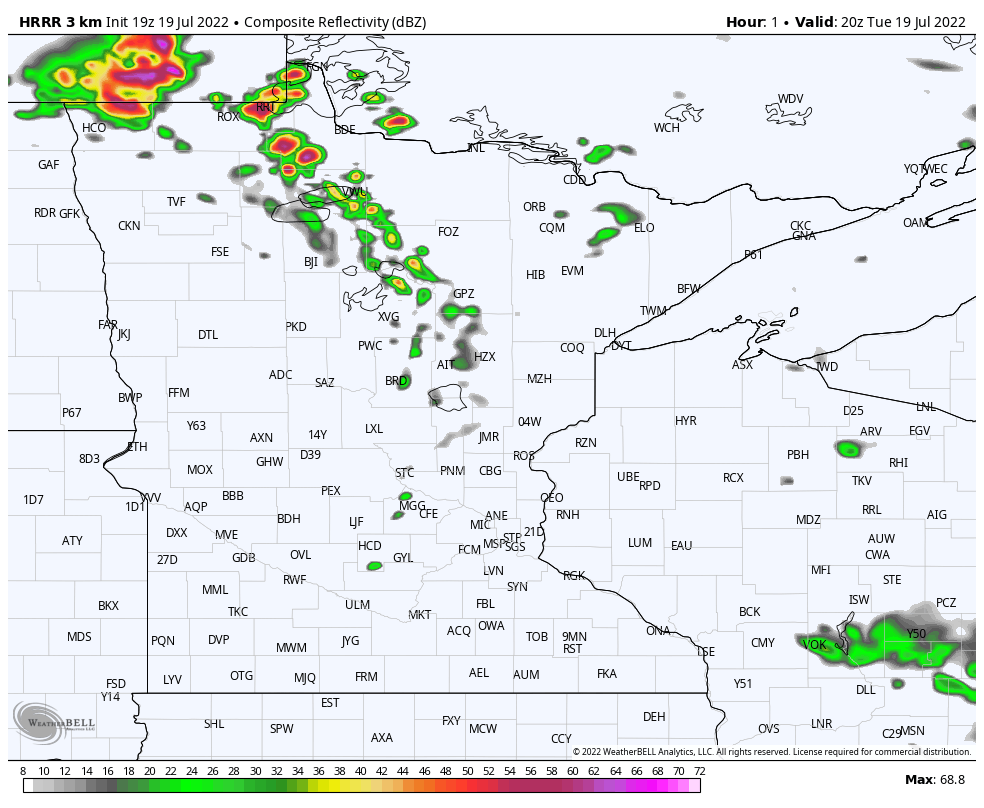 Large hail, damaging winds possible amid severe t-storm watch in ...