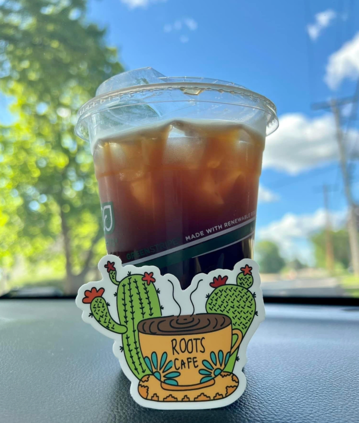 Roots Cafe opened in July inside the Indigenous Roots Cultural Arts Center. Photo courtesy of Reyna Day.