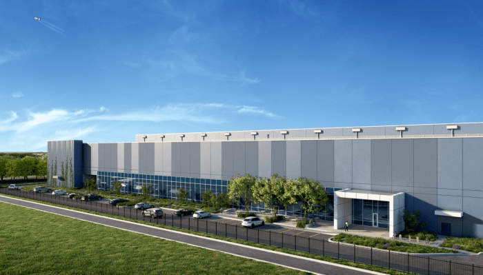 An architectural rendering of a Cloud HQ data center proposed for Chaska, Minn. Courtesy of Cloud HQ / City of Chaska.