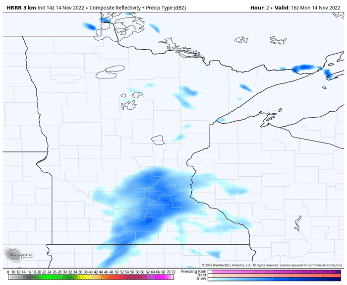 Twin Cities added to winter weather advisory, 4 inches possible Monday Bring Me The News