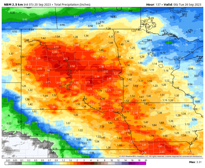 Minnesota weather forecast: Large, slow weekend storm system - Bring Me ...