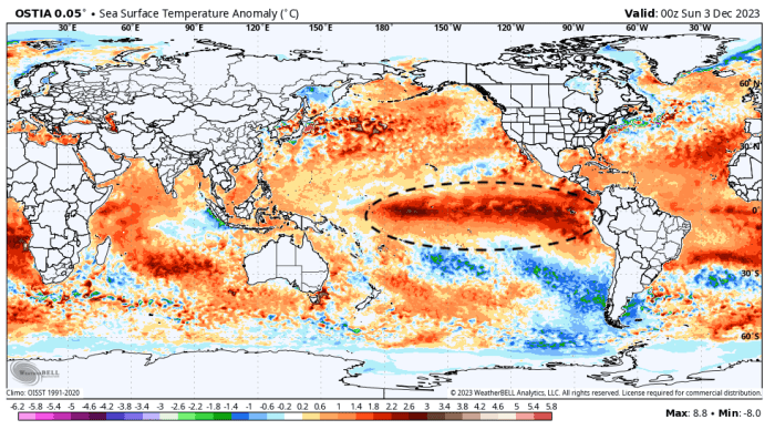 How El Niño may impact our odds of a White Christmas in 2023 - Bring Me ...