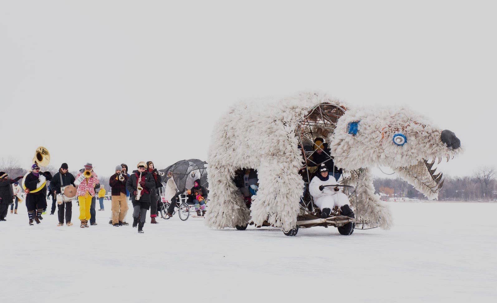 Art Shanty Projects shifts to 'Plan Beach' due to ice melt - Vimarsana News