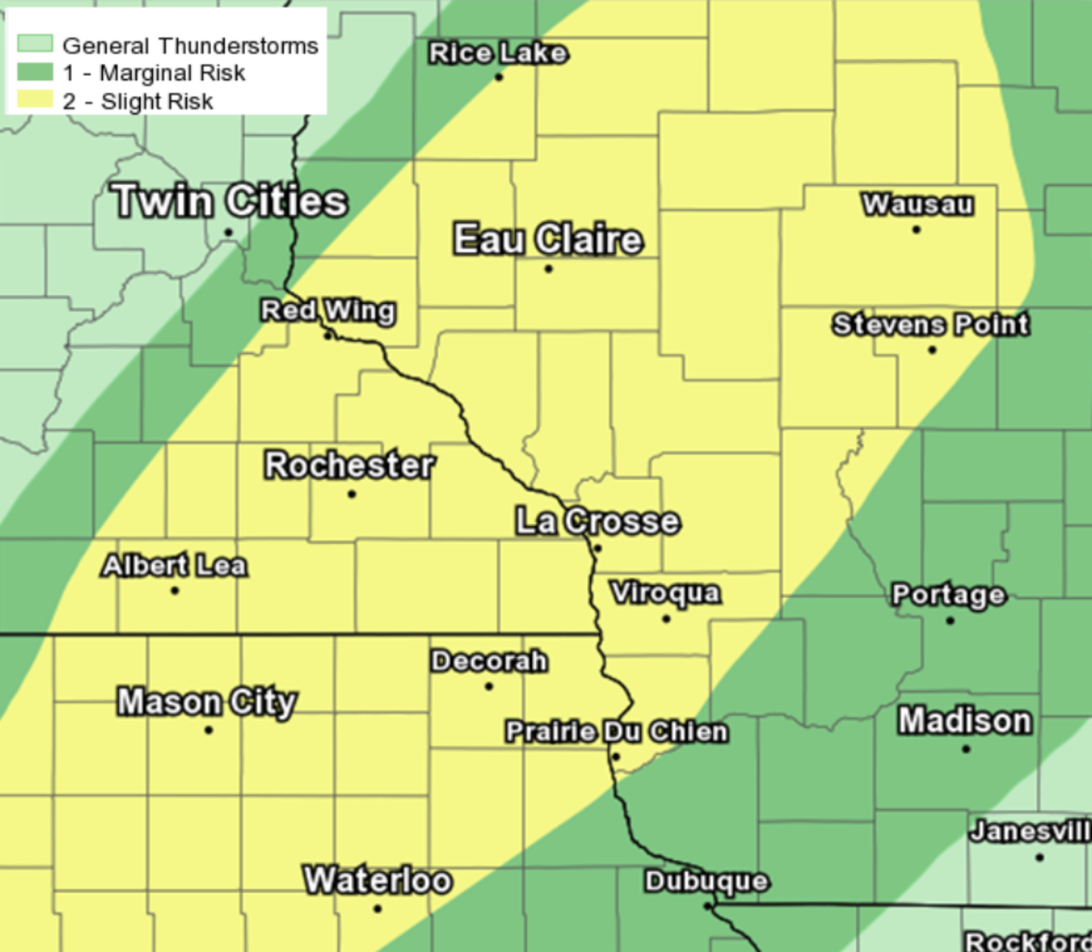 Minnesota weather Chilly, then humid and stormy followed by rain