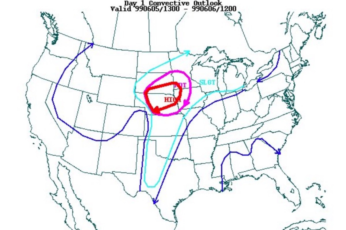 'High risk' severe weather days aren't reserved for Tornado Alley ...