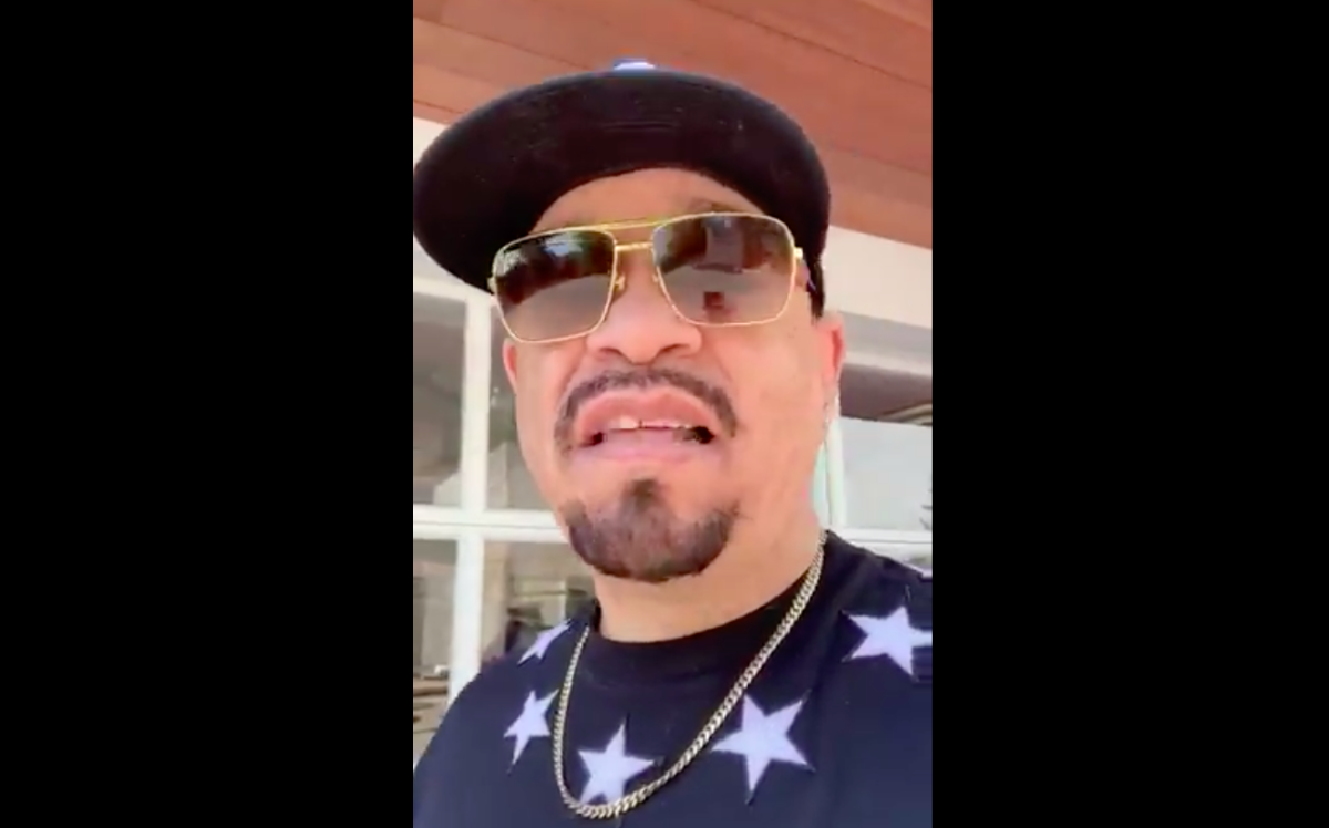 Ice-T has a message for Welch, MN.