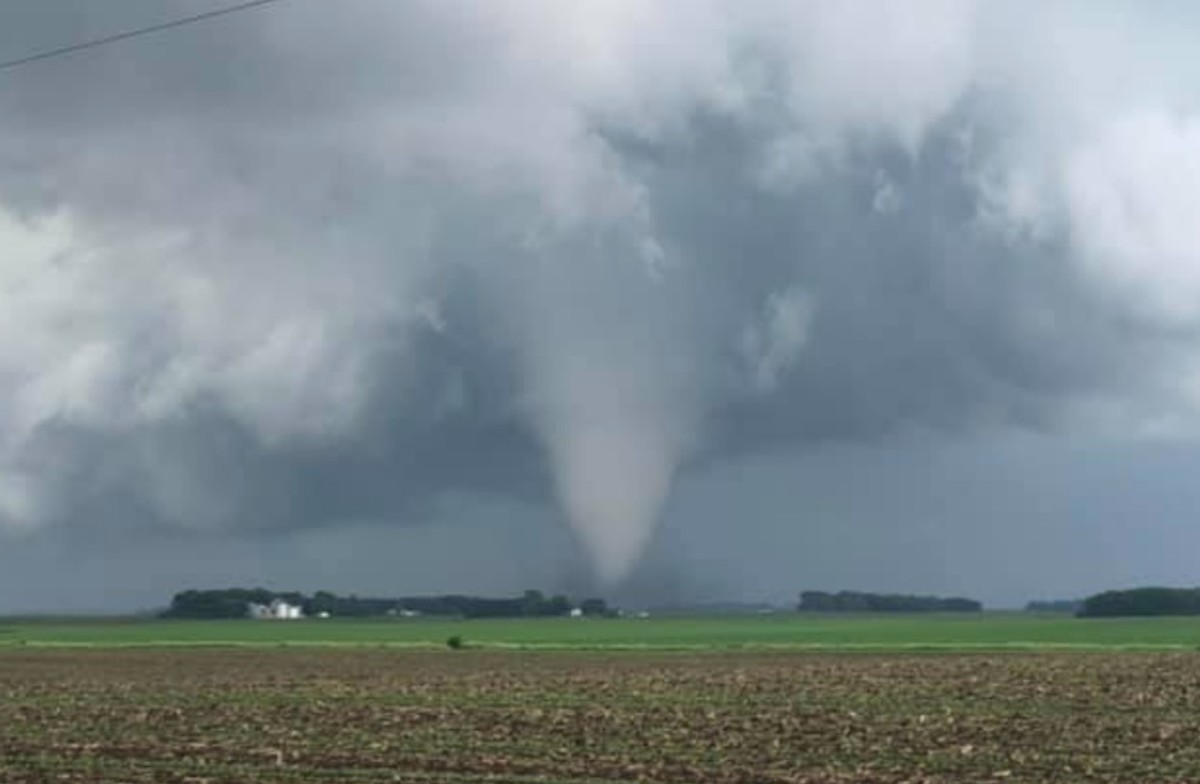 The tornado near Redwood Falls and Wabasso. 