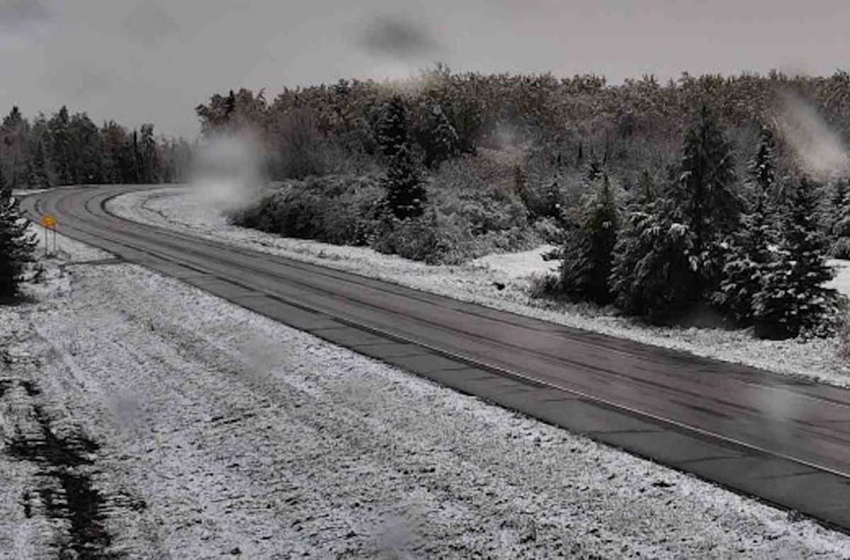 First snow fell up north, more rain for southern Minnesota coming Bring Me The News