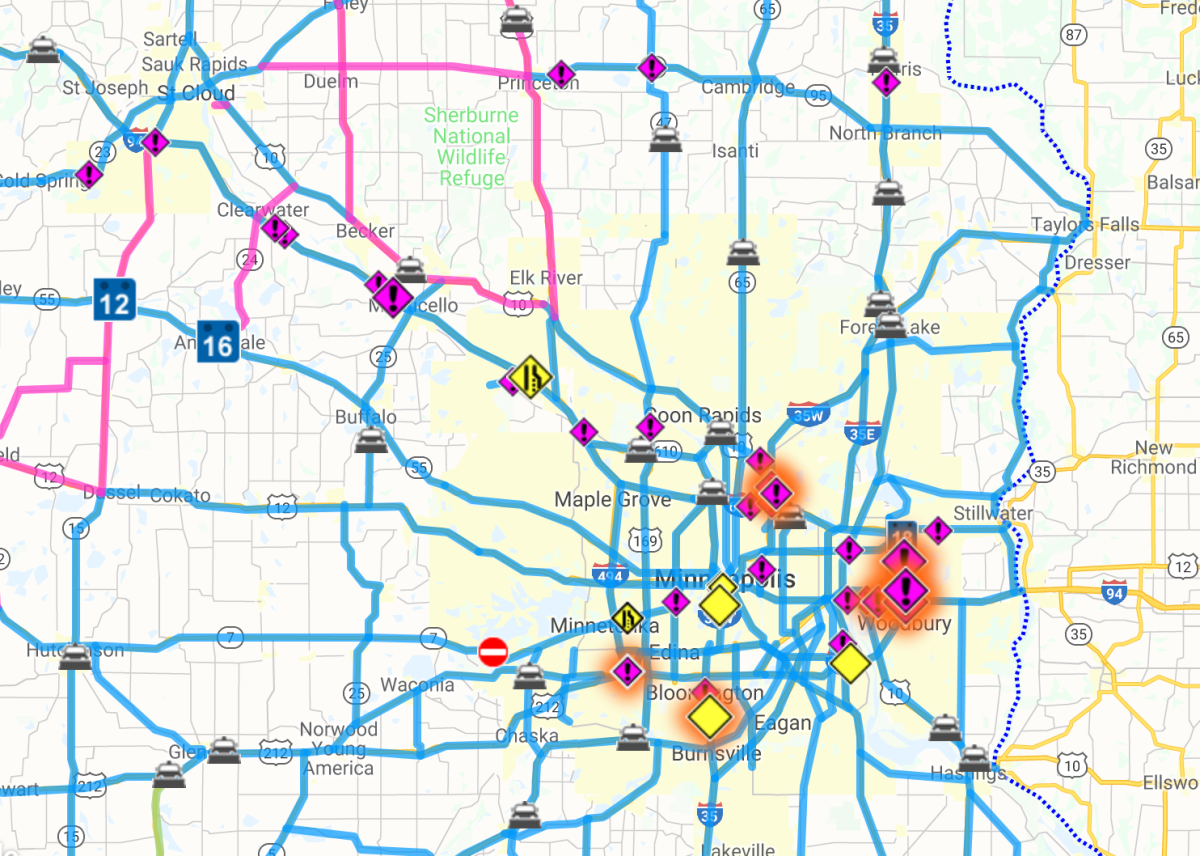 Pileup on icy Interstate 35 near Owatonna; crashes mounting Bring Me