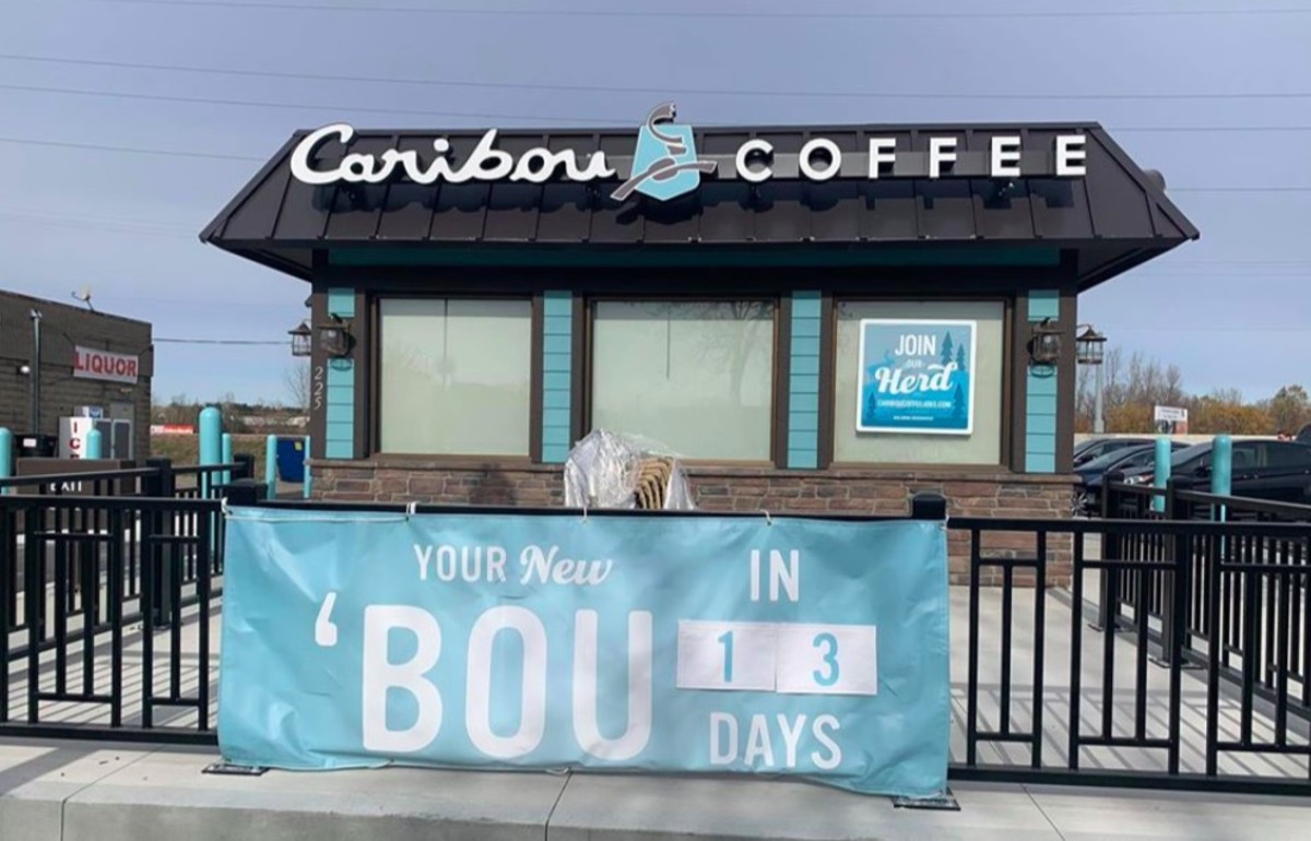 The first Caribou Cabin, pictured above, opened in Jordan last month.