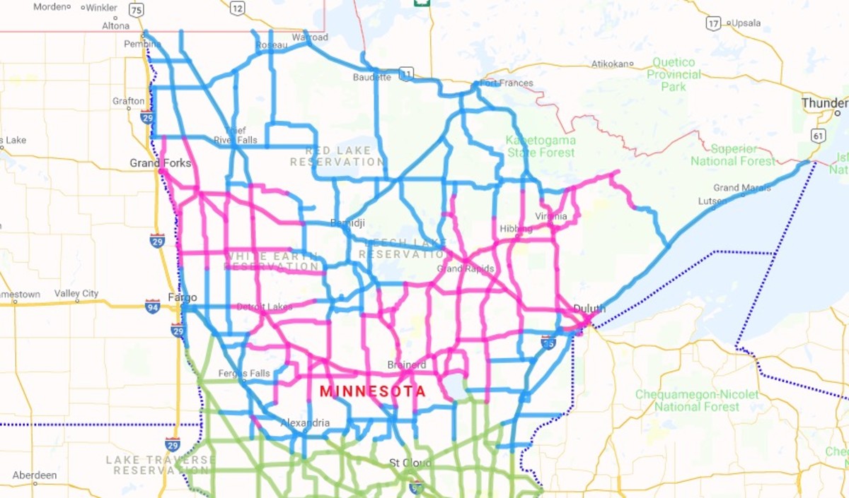 Stretch of Minnesota highway littered with crashes due to extremely icy