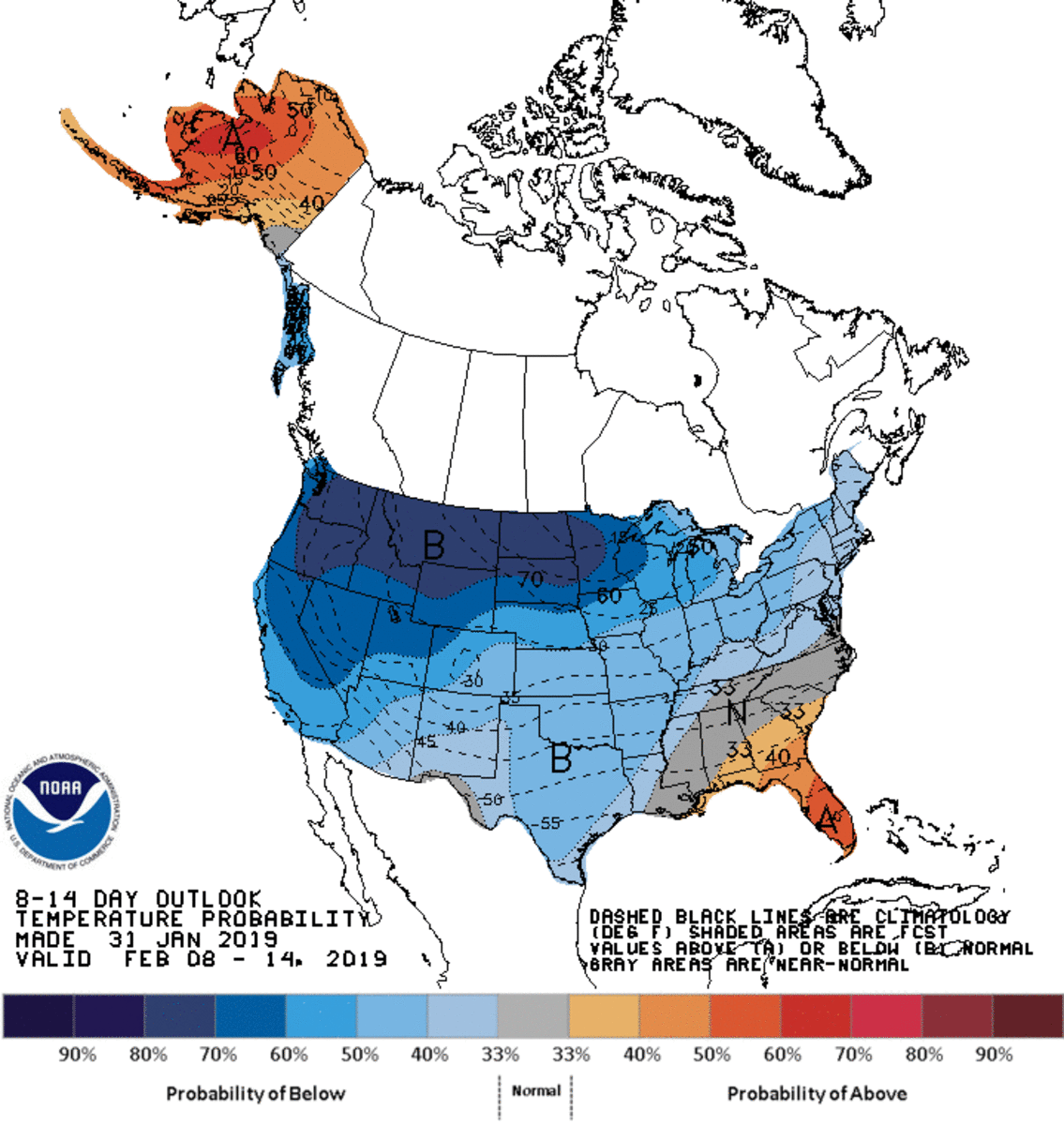 Looks like it'll get cold for a couple of weeks after a brief warm-up this weekend. 