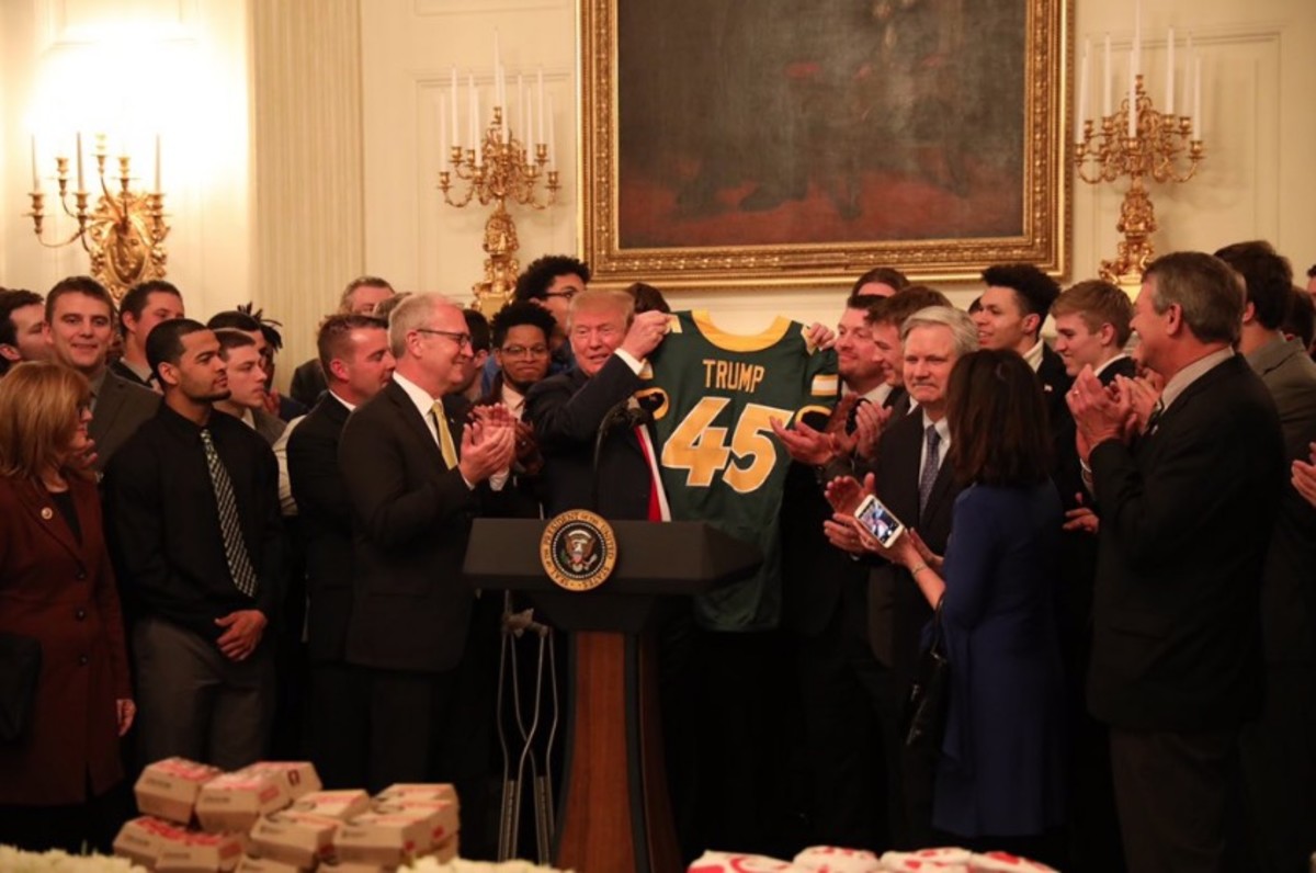 NDSU Football at the White House 2019