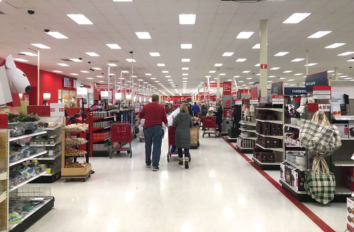 Inside Target Stores