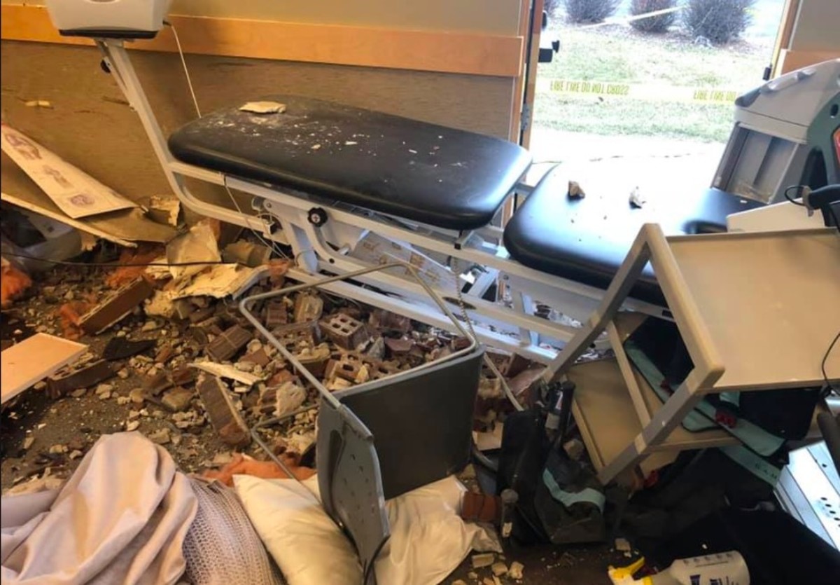 Driver crashes into physical therapy center Bring Me The News