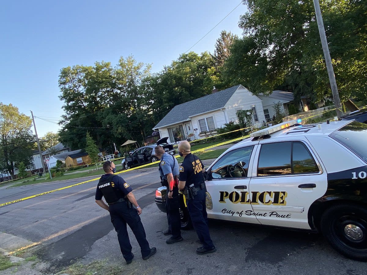A St. Paul, Minnesota, police officer and a suspect were both injured in a shooting
