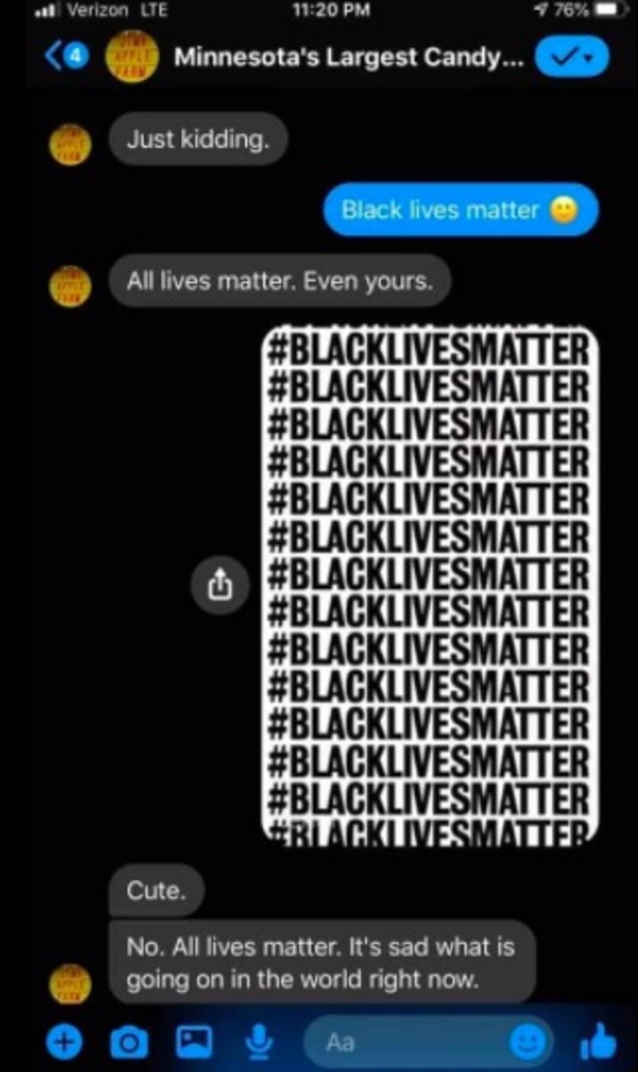 Minnesota S Largest Candy Store Fires Worker After Offensive Facebook Posts Bring Me The News Minnesota S Largest Candy Store Fires Worker After Offensive Facebook Posts Bring Me The News