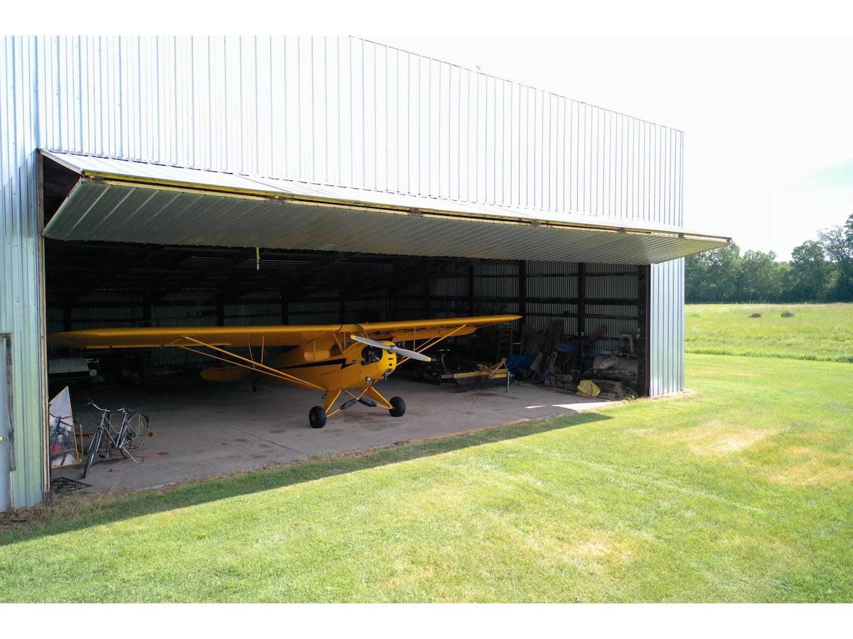 MN Nice Homes 'Stunning' property in Cushing has its own airstrip and