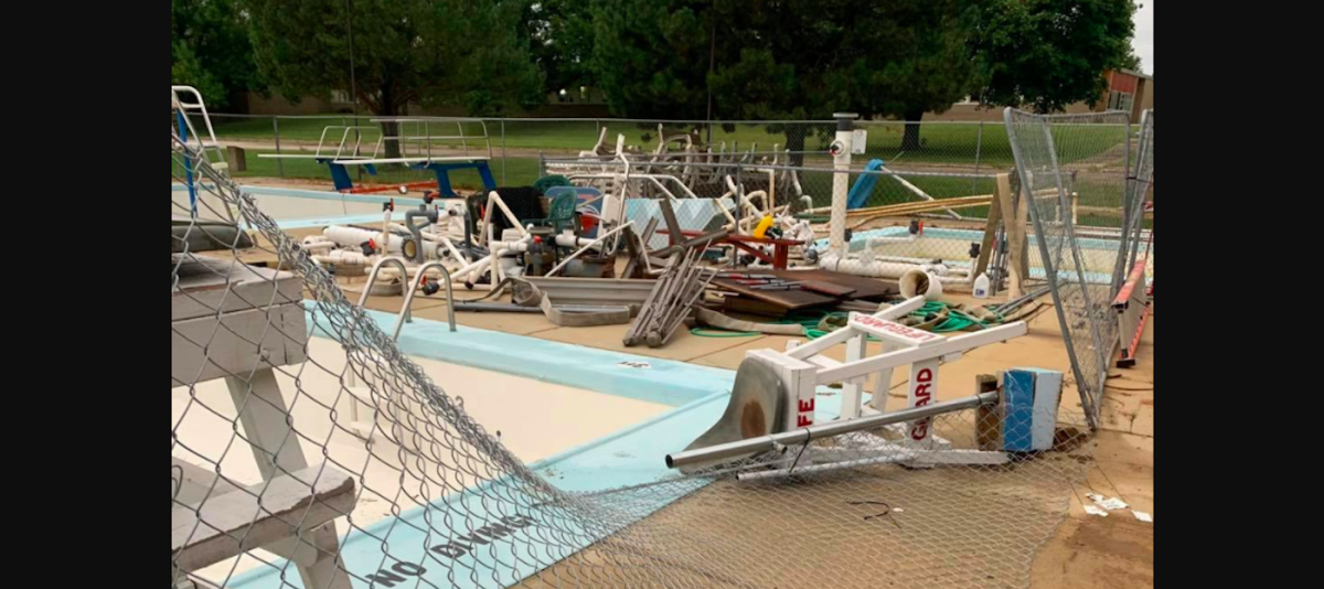 Pool vandalism in West Concord, Dodge County.