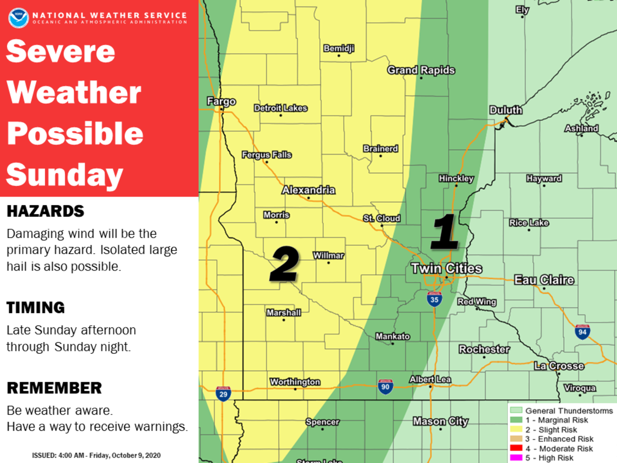 Oct. 9 Weather with Sven Record heat Friday, storms Sunday Bring Me